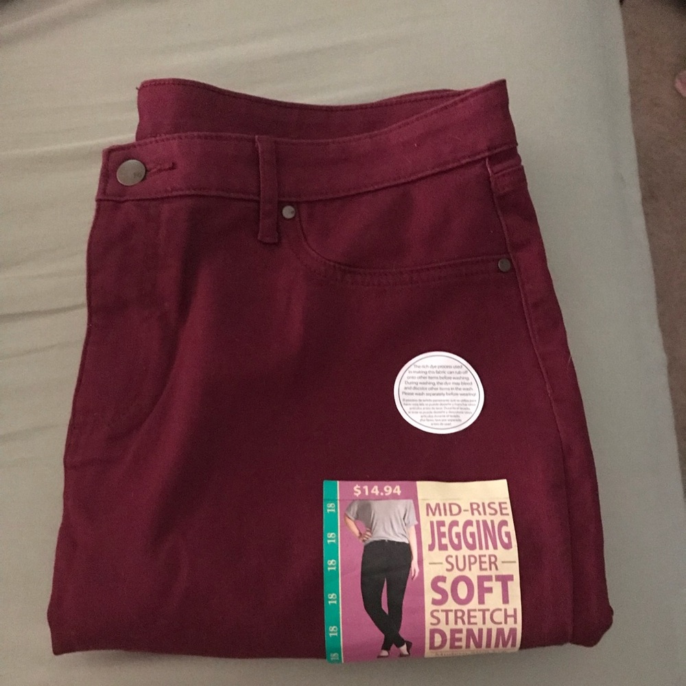 Faded glory mid rise jegging 18